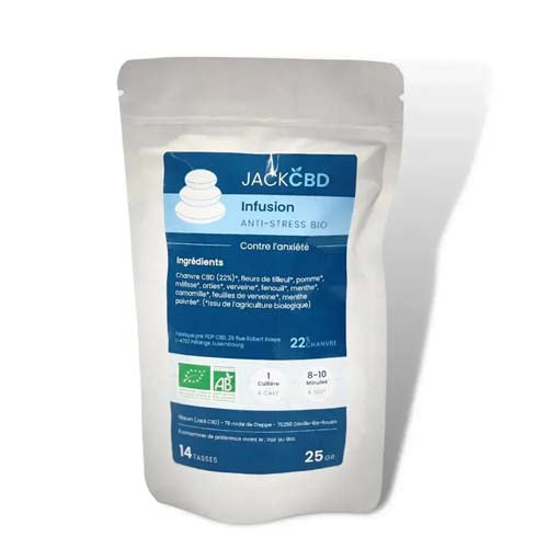INFUSION CBD - Contre l'anxiété - anti stress