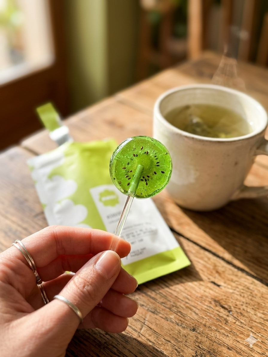 Lollipop Kiwifruit – CBD Spectre Complet (50mg)
Offrez-vous une pause détente fruitée avec la sucette Puffy au Kiwi. Conçue pour allier plaisir gourmand et bien-être, cette sucette contient du CBD à spectre complet pour une expérience relaxante et équilibrée.
Points forts du produit
Goût Exotique : Une saveur de kiwi fraîche et acidulée qui masque parfaitement l'amertume naturelle du chanvre.
CBD Spectre Complet (Full Spectrum) : Contient 50 mg de CBD ainsi que d'autres cannabinoïdes naturels pour bénéf