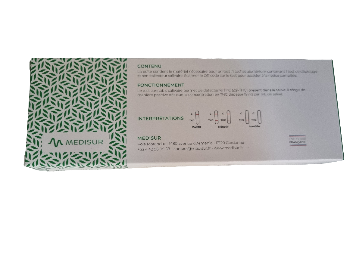 Test salivaire cannabis