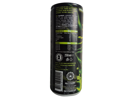 Boisson énergisante au cannabis 250ml