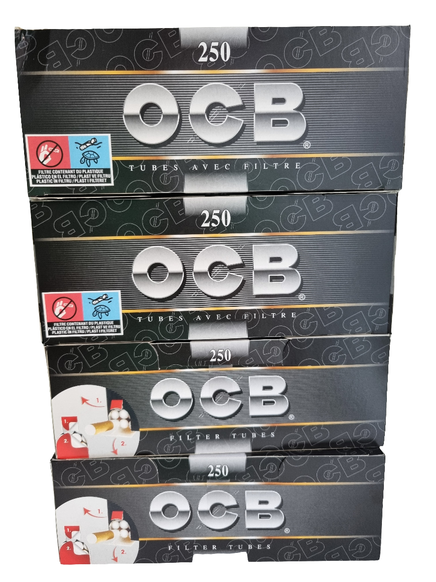 Tube avec filtres- OCB - 250 tube - Jack CBD