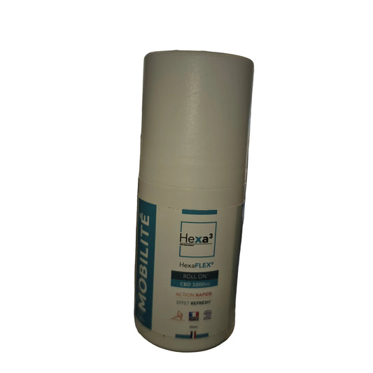 HexaFLEX® Roll On' Froid CBD 1000mg – Soulagement Musculaire & Articulaire