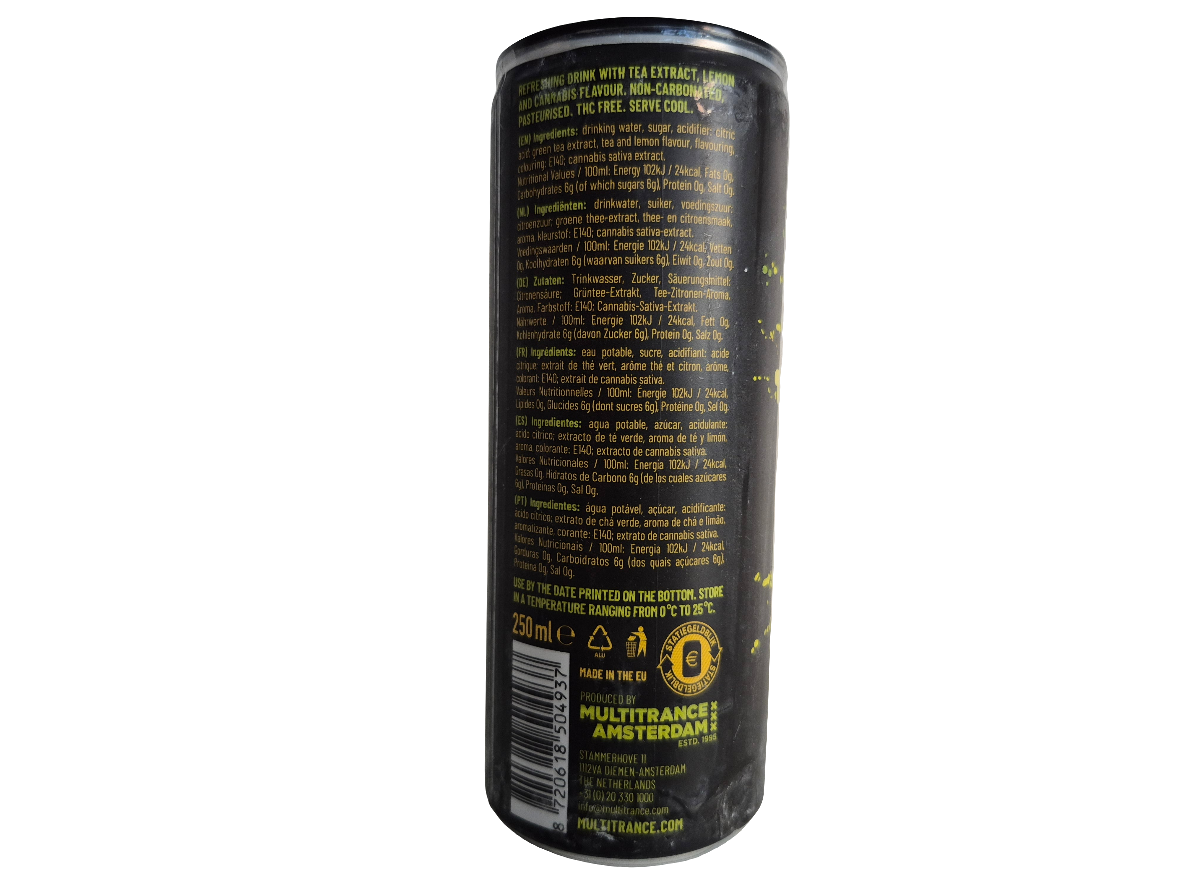 Boisson cannabis- Ice tea - Lemon - Jack CBD Rouen 