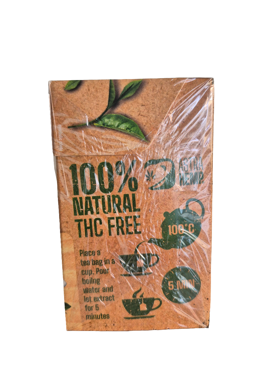 Thé noir en sachet 25mg CBD