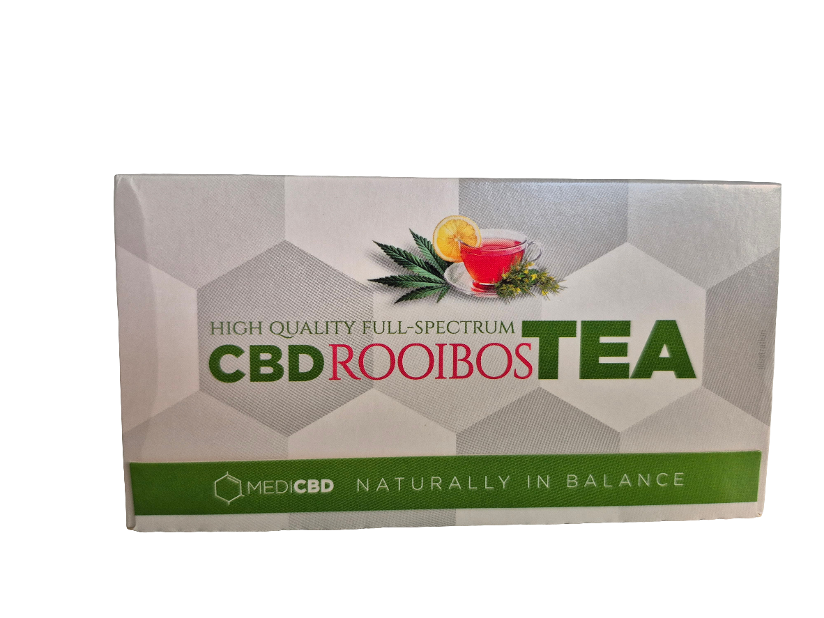 THÉ AU CBD - ROOIBOS - 7,5MG PAR SACHET - MediCBD
