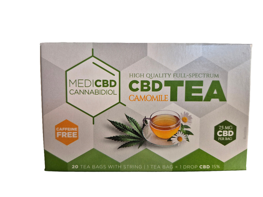 Thé camomille 7,5mg CBD - MediCBD