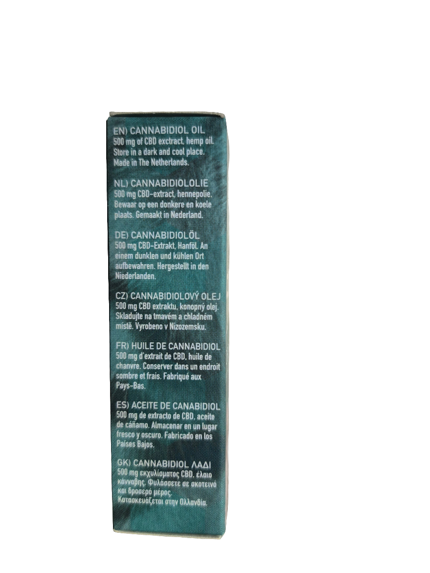 Huile CBD 5% - Spécial chat - 10ml -  500mg CBD - MediCBD -