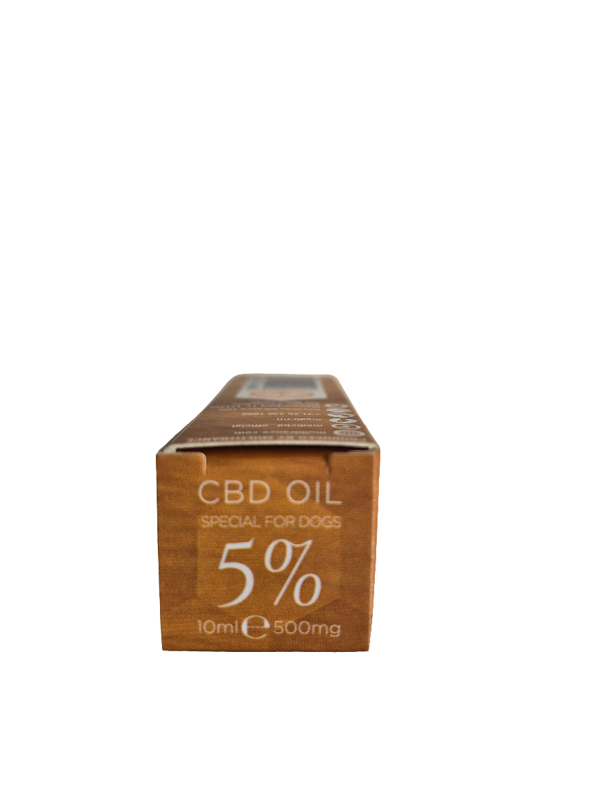 Huile CBD 5% - pour chien - 500mg CBD - MediCBD