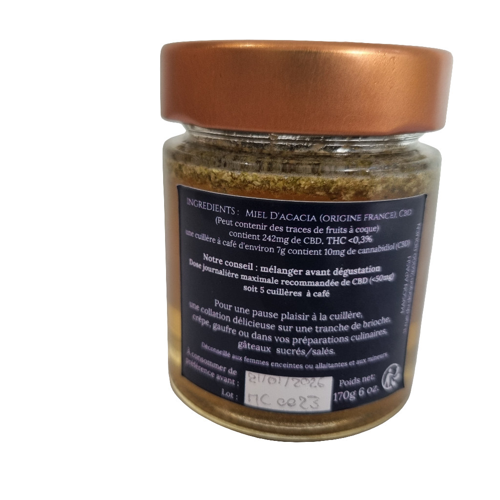 Miel d'acacia & CBD