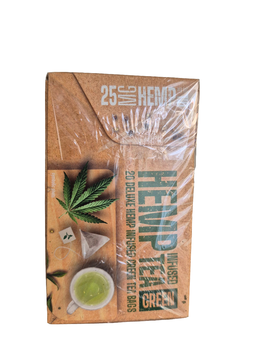 THÉ VERT EN SACHET 25MG CBD - Astra Hemp