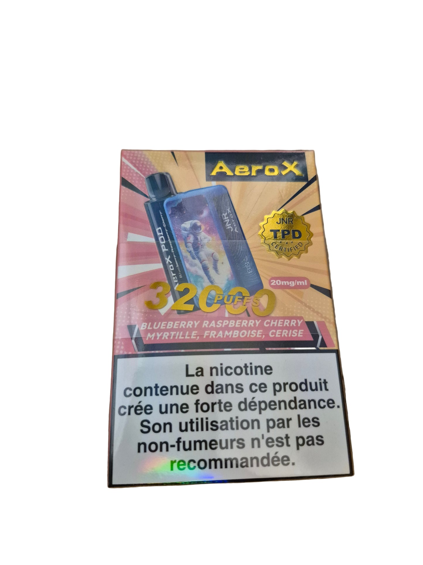 Puff - JNR - AeroX - 32K - Pastèque Fraise glacé