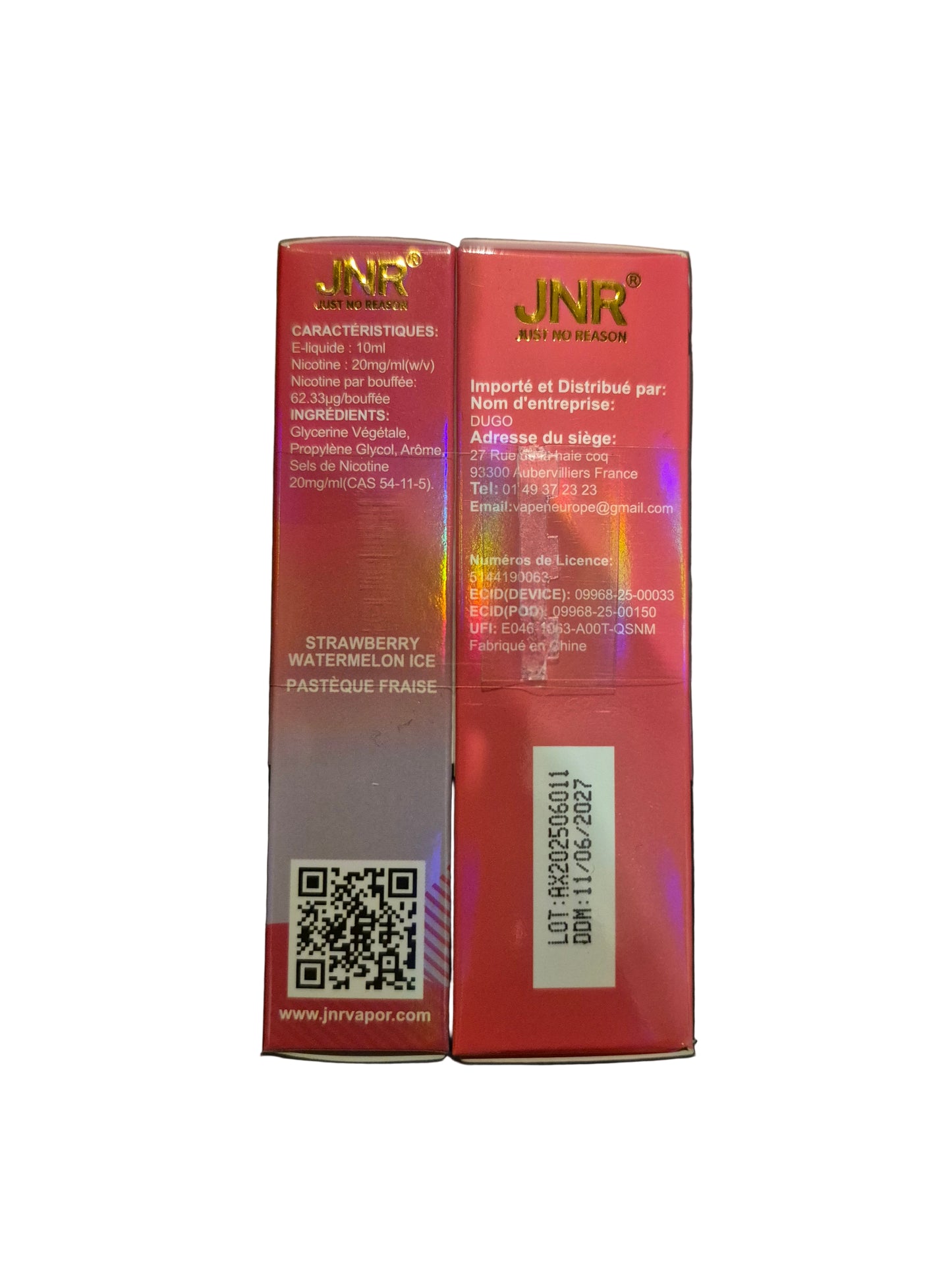 Puff - JNR - AeroX - 32K - Pastèque Fraise glacé
