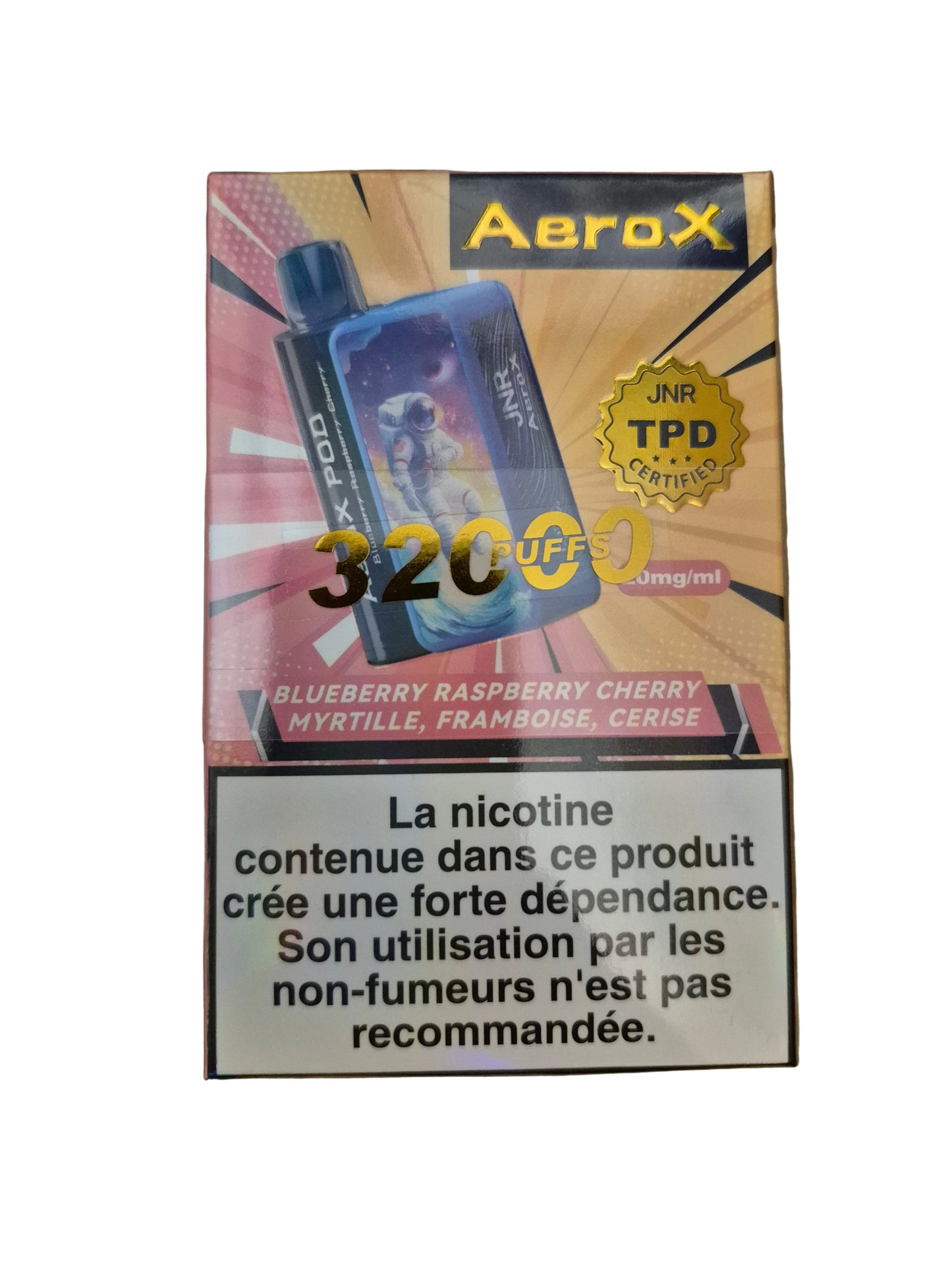 Puff - JNR - AeroX - 32K - Pastèque Fraise glacé