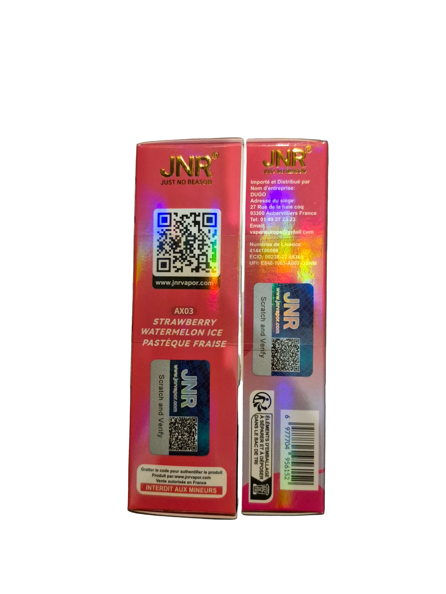 Puff - JNR - AeroX - 32K - Pastèque Fraise glacé